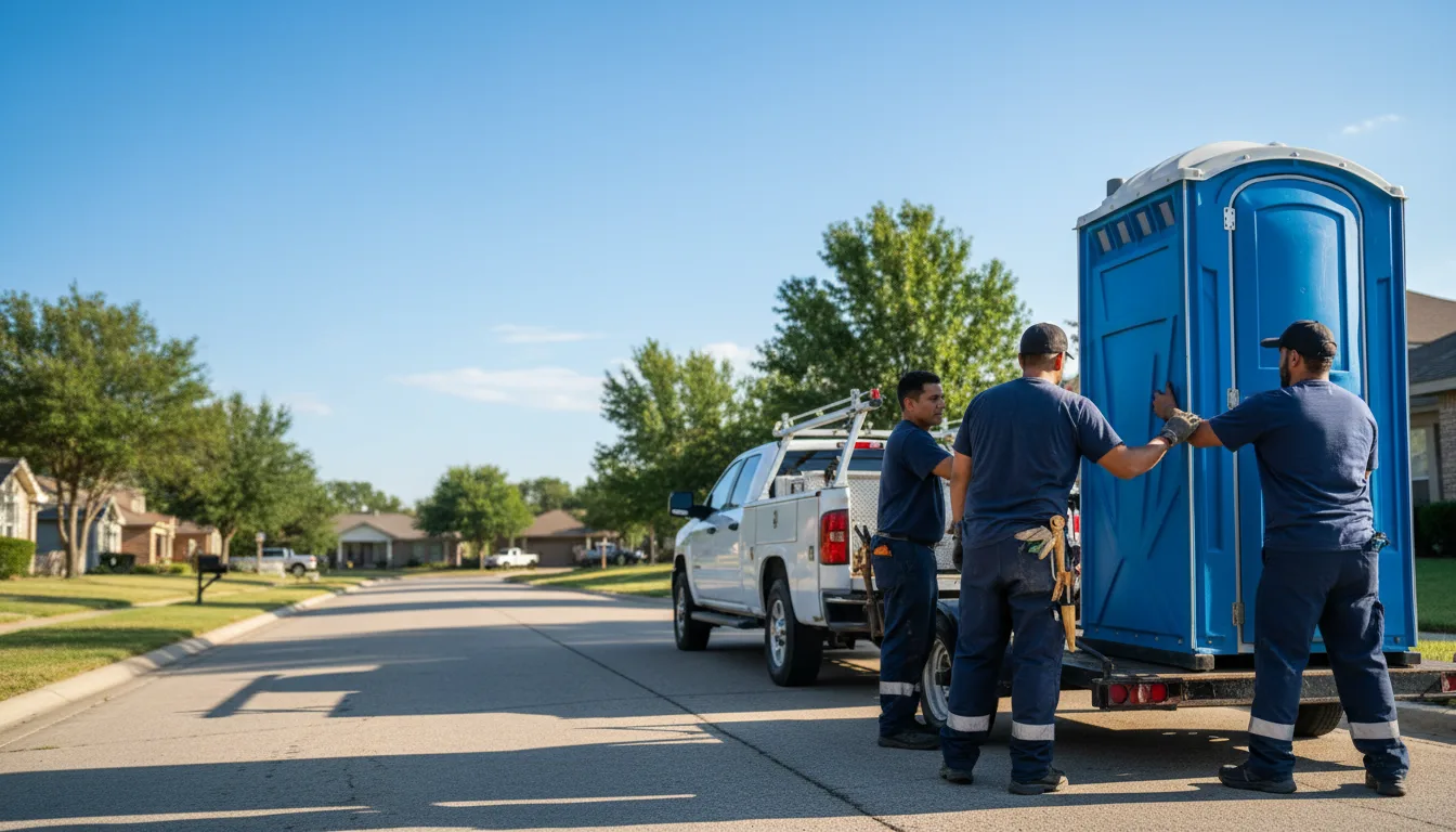 Portable Toilet Rental in China Spring, TX near me